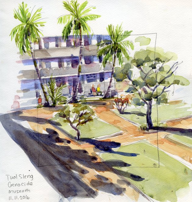 The Tuol Sleng Genocide Museum Phnom Penh