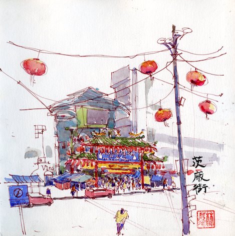 KL street scenes series