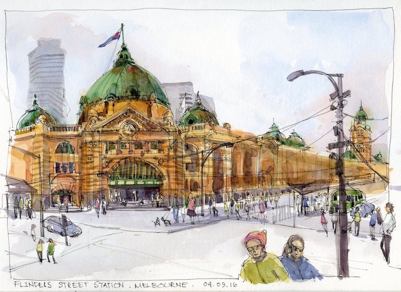 Flinders St Station