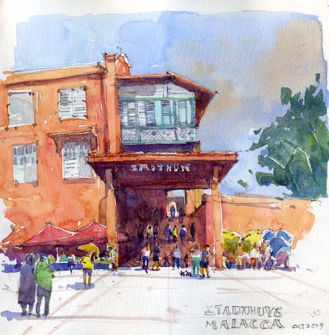 Stadhuys, Christ Church was built in 1753