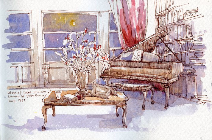 Sitting room at Putta Bucca